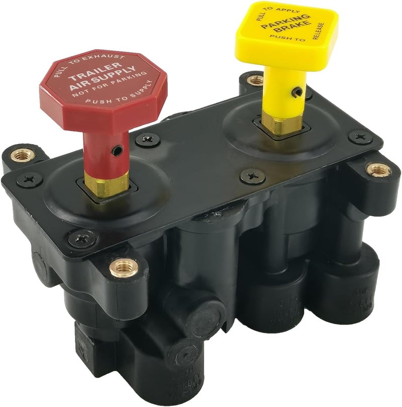 ZUVELLO KN-20611 Trailer Air Parking Brake Dash Control Module Valve Fit For 101890 Tectran 14539 PAI 34570 Meritor 9366490050 - Image 1